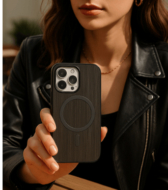 MagSafe-Compatible Shockproof Textured iPhone Case