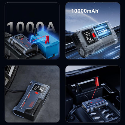Portable Car Jump Starter with Digital Display | Best Emergency Power in UAE 🚗⚡