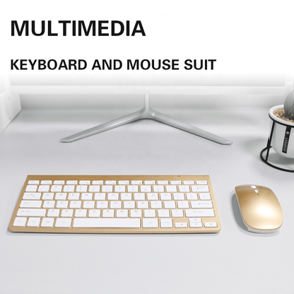 Ultra‑Slim Wireless Keyboard & Mouse Combo