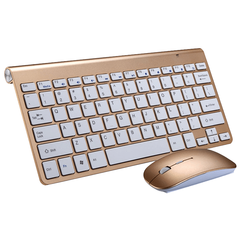 Ultra‑Slim Wireless Keyboard & Mouse Combo
