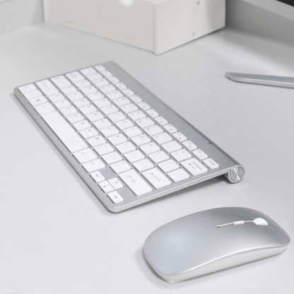 Ultra‑Slim Wireless Keyboard & Mouse Combo